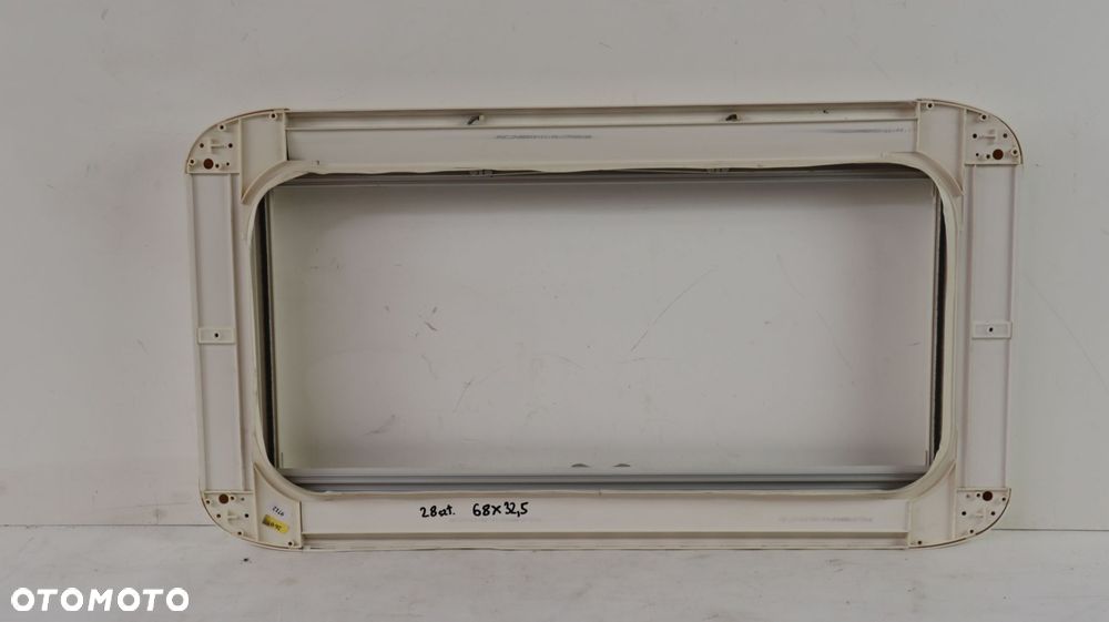 KAMPER PRZYCZEPA KEMPINGOWA MOSKITIERA ROLETA OKNA 68 CM X 32,5 CM - 6