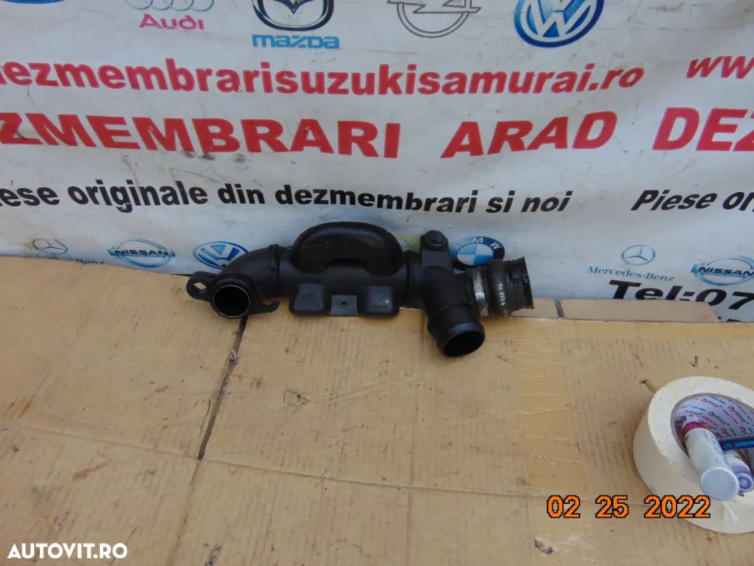 Tub intercooler Ford Focus 2 c max 1.6tdci citroen c3 c4 picasso peugeot 307 207 tubulatura interco - 1