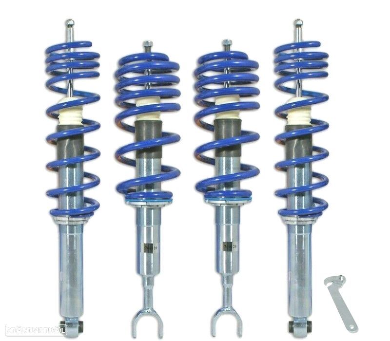 SUSPENSÃO REGULÁVEL COILOVER BLUE LINE AUDI A4 B5 - 1