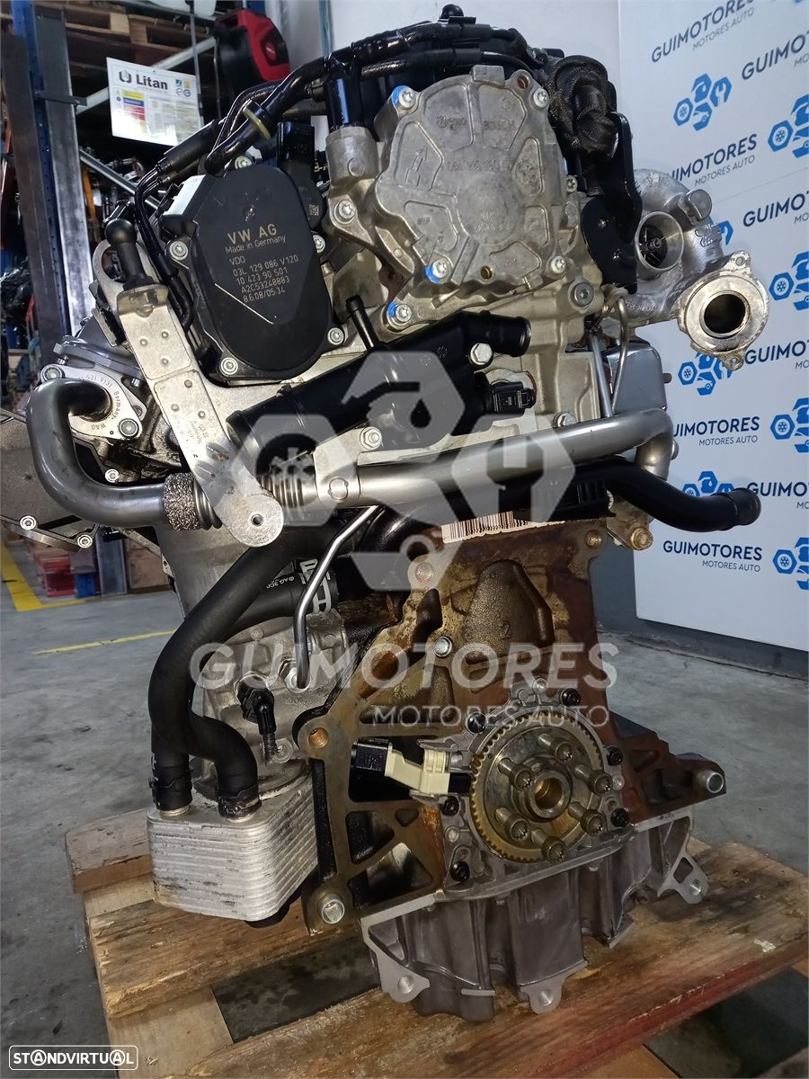 MOTOR VOLKSWAGEN GOLF VI 2.0TDI CR 110CV, REF: CBDC - 3