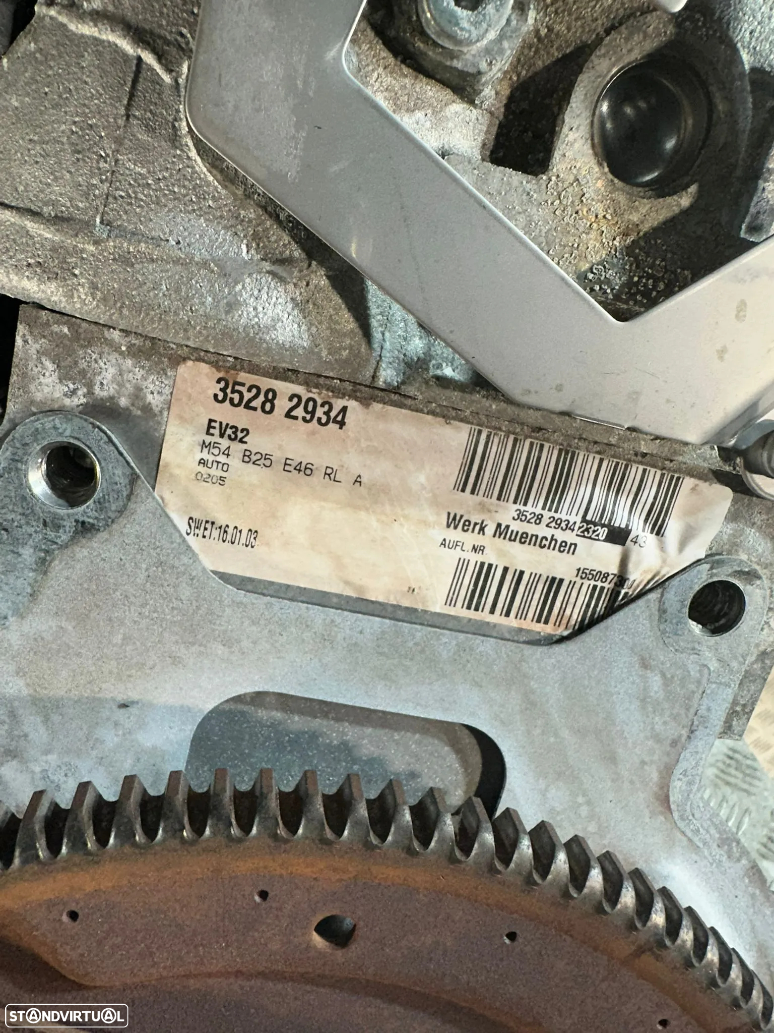 Motor Completo BMW 2.5i 192cv M54B25 256S5 Serie 3 5 E46 5 E60 Z4 E85 E86 - 10