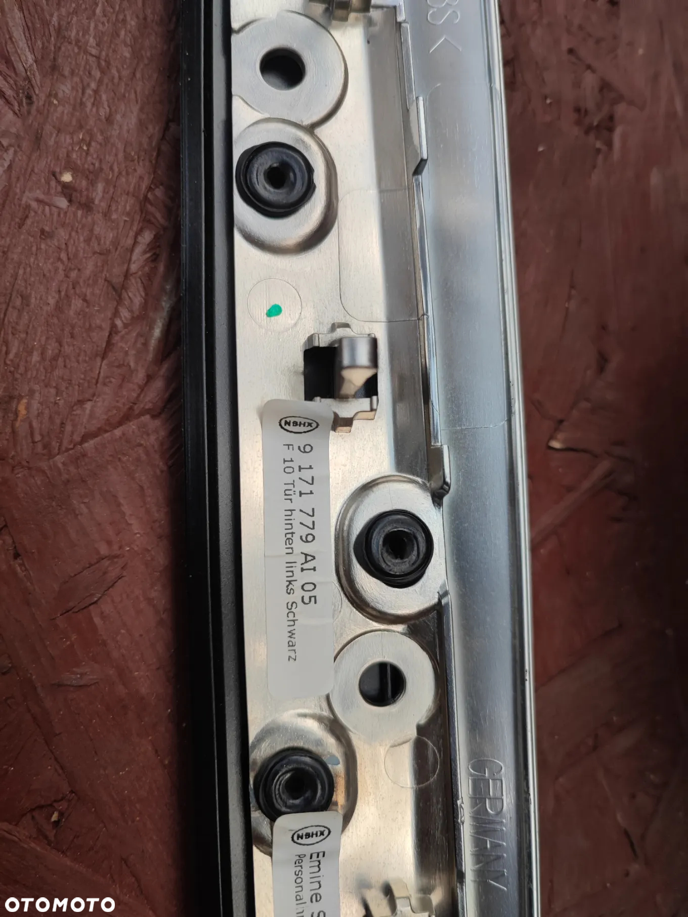 BMW F10 / F11 ORYGINALNY KOMPLET OŚWIETLENIA WNĘTRZA AMBIENT LED + WZIĄZKA PO PINACH + ZAŚLEPKI + DEKORY SCHWARZ O NR. 9 171 779 / 7 225 882 OEM - 26