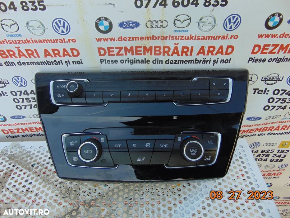 panou comanda AC BMW X1 f48 F49 x2 f39 f40 comenzi clima ac panou - 1