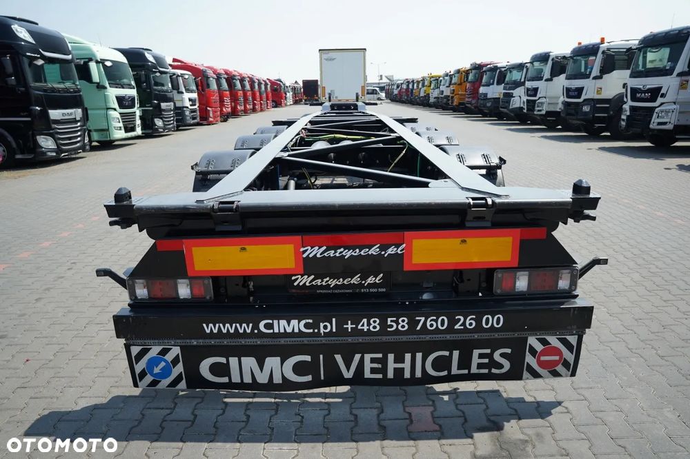 CIMC SX03 / NACZEPA PODKONTENEROWA / UNIWERSALNA / ROZSUWANY PRZÓD / DO WSZYSTKICH KONTENERÓW - 18