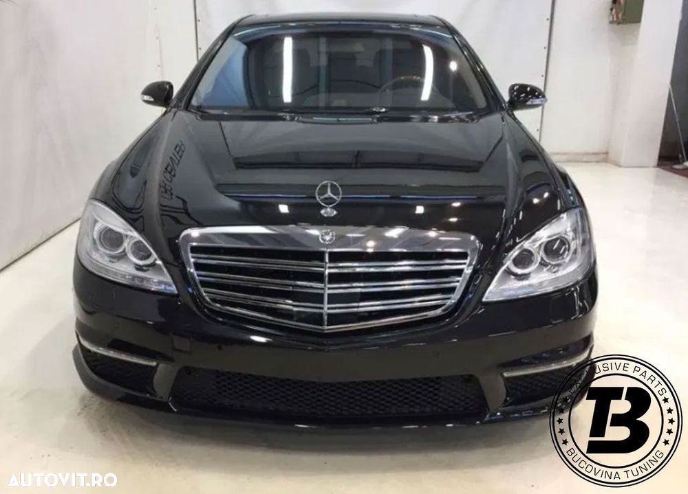 Bara Fata compatibila cu Mercedes S Class W221 S63 S65 Design - 6