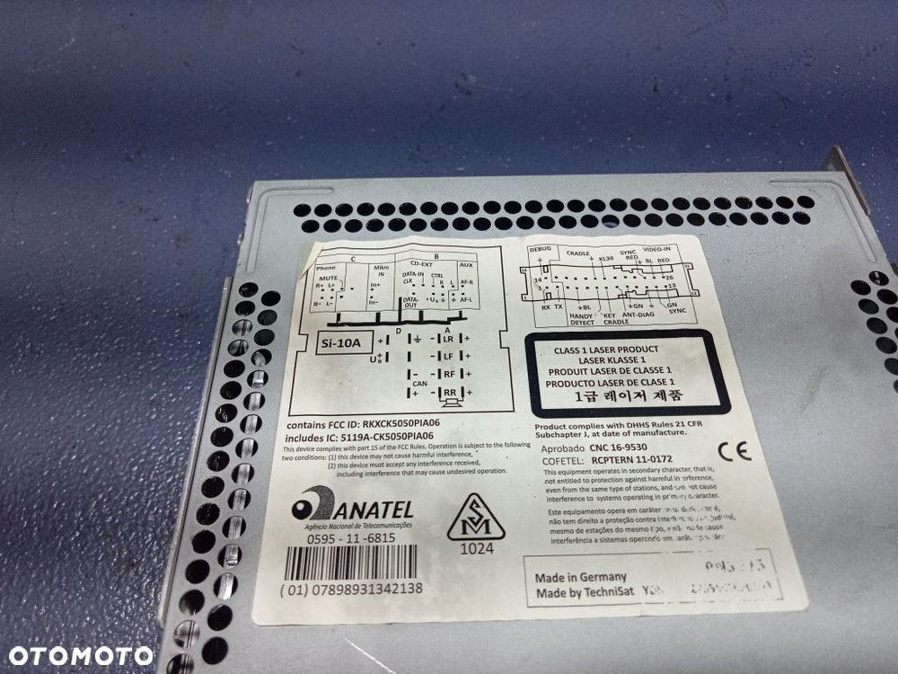 VW PASSAT B7 RADIO NAWIGACJA 3C8035279A - 9