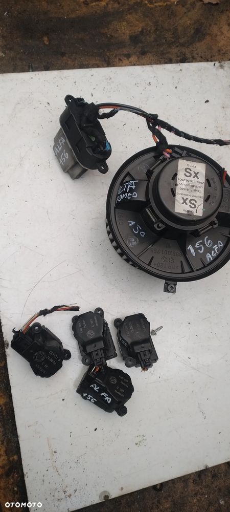 Alfa romeo 156 silniczek nagrzewnicy 16164972   16245099 - 2