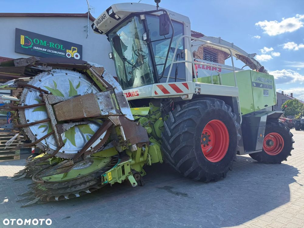 Claas JAGUAR 870 V 8 SILNIK MERCEDES + ORBIS 600 ŁADNY - 4