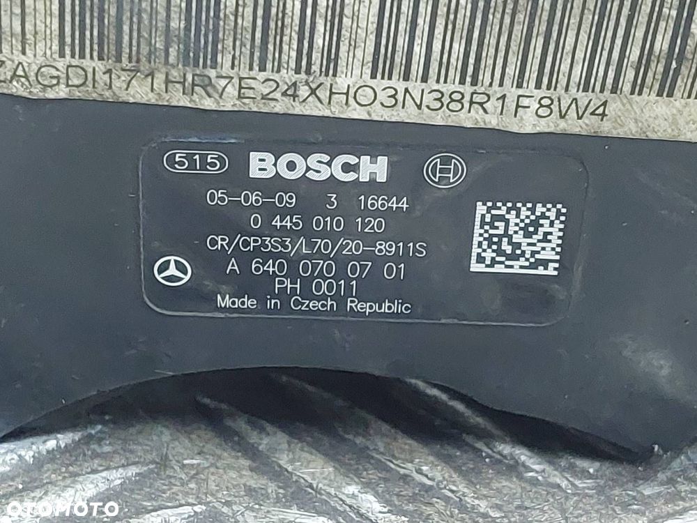POMPA WTRYSKOWA WTRYSKIWACZE MERCEDES W245 2.0 CDI A6400700701 A6400700787 - 7