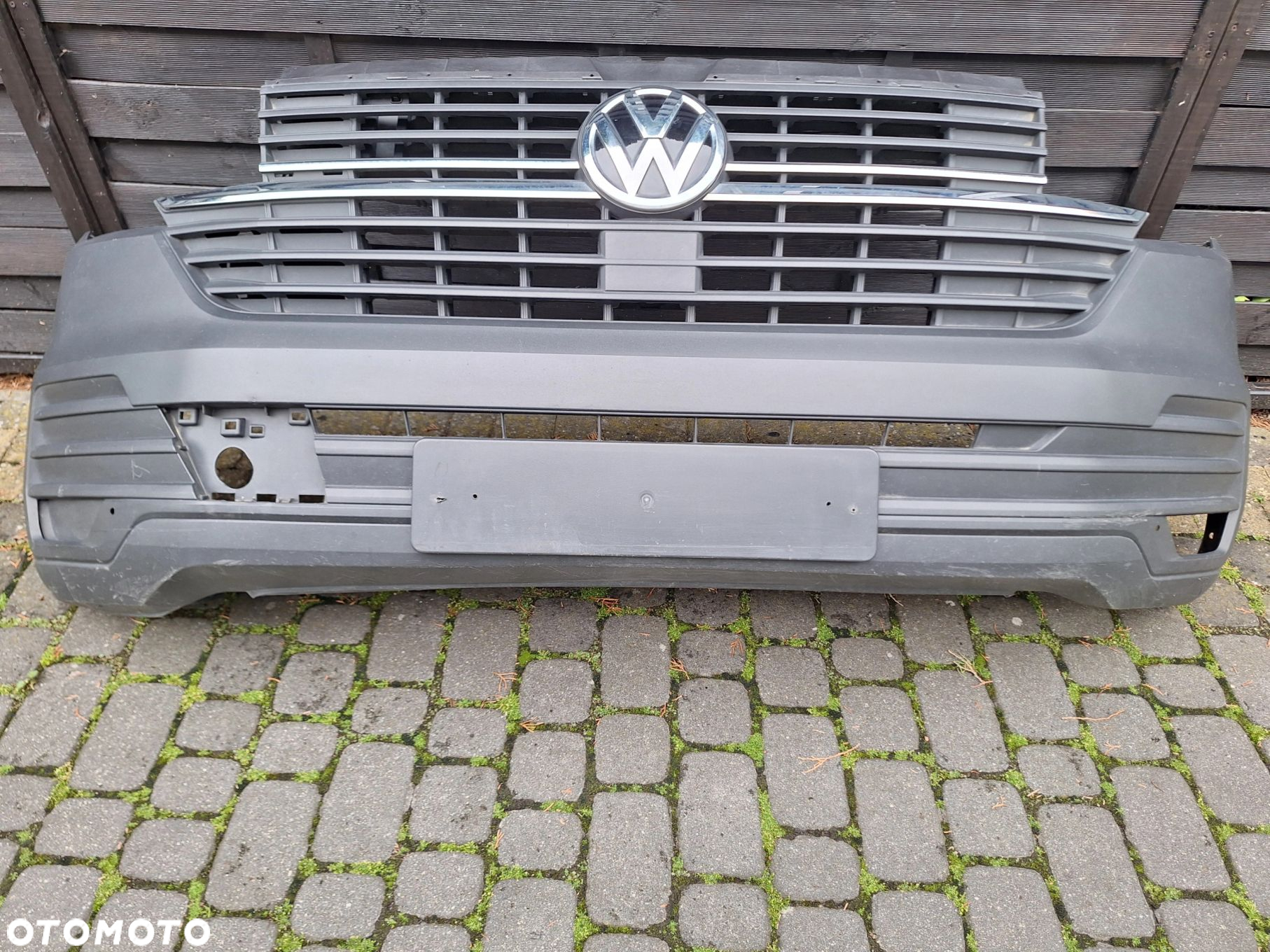 VW TRANSPORTER T6 LIFT 19- ZDERZAK PRZÓD PRZEDNI+WZMOCNIENIE GRILLA ORYG. 7LA807221B WYSYŁKA - 5