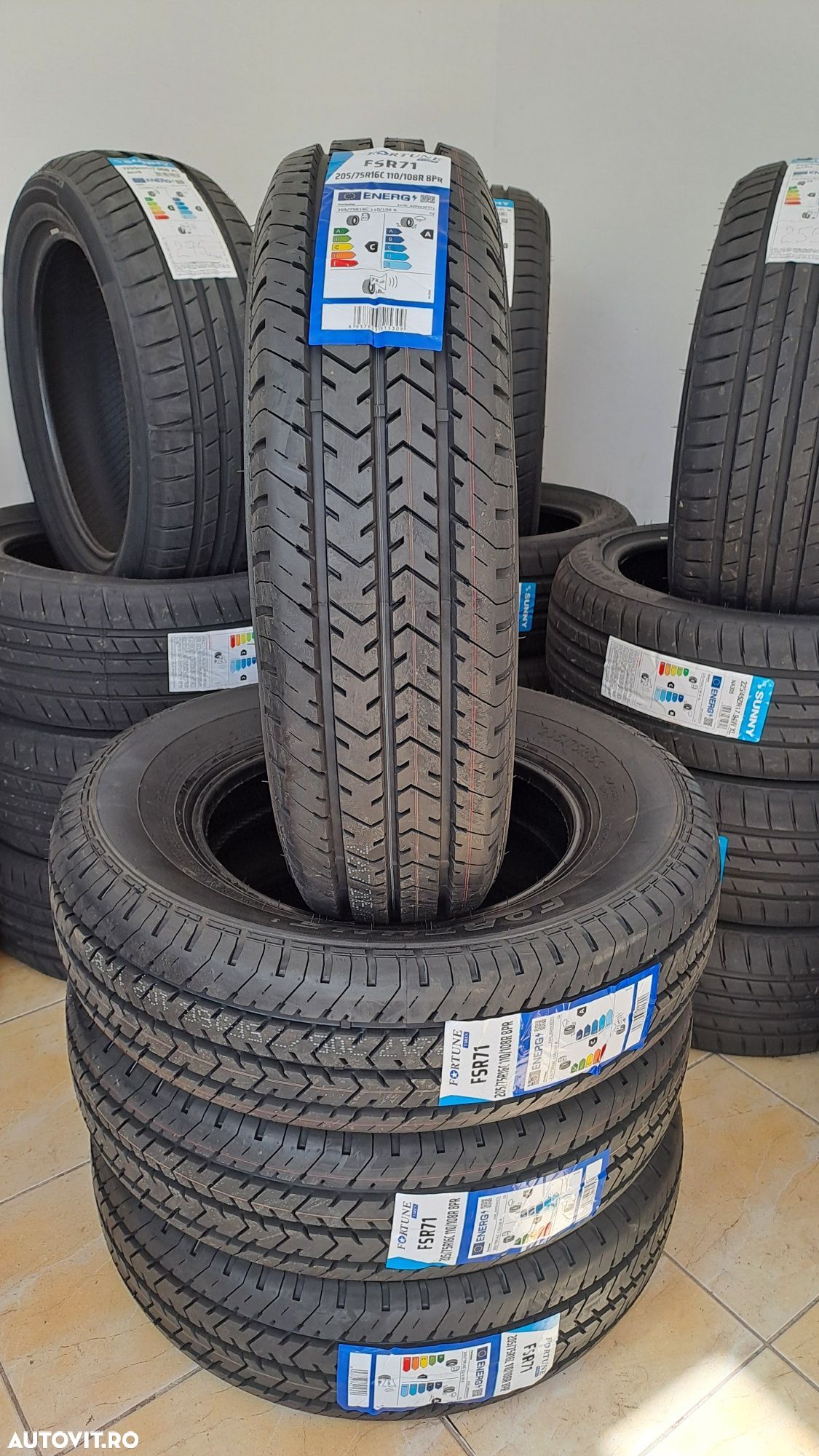 Anvelope noi vara 205 75 r16c FORTUNE - 1