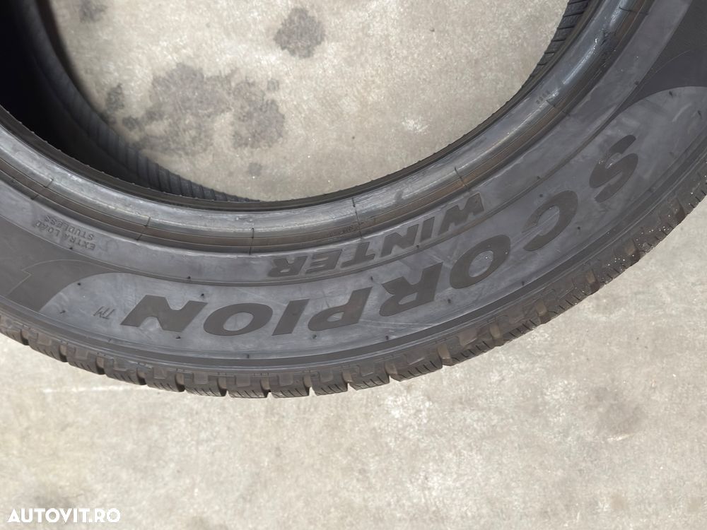 Vând 4 anvelope 255/55/20 Pirelli de iarnă ca noi - 7