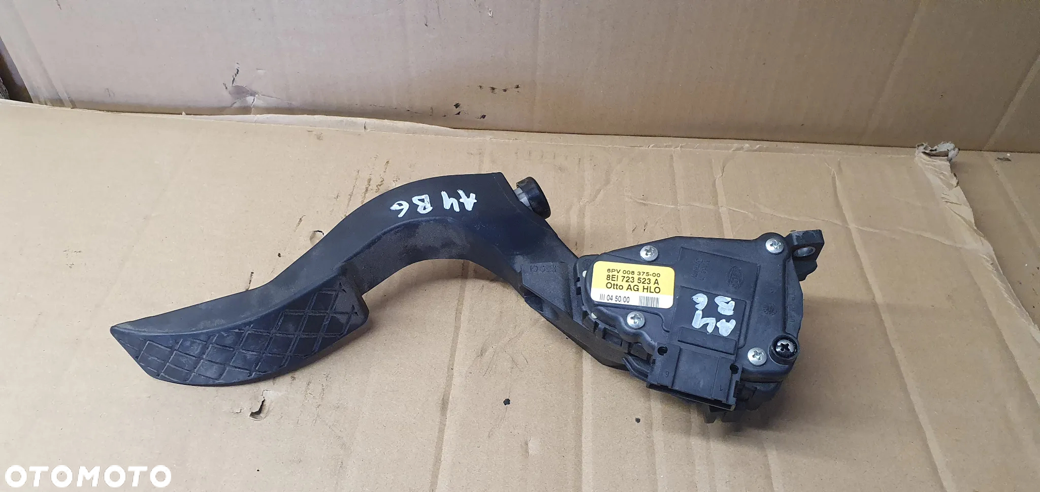 Pedał gazu potencjometr Audi A4 B6 2.0 FSI Automat 8EI723523A 8E1723523A - 6