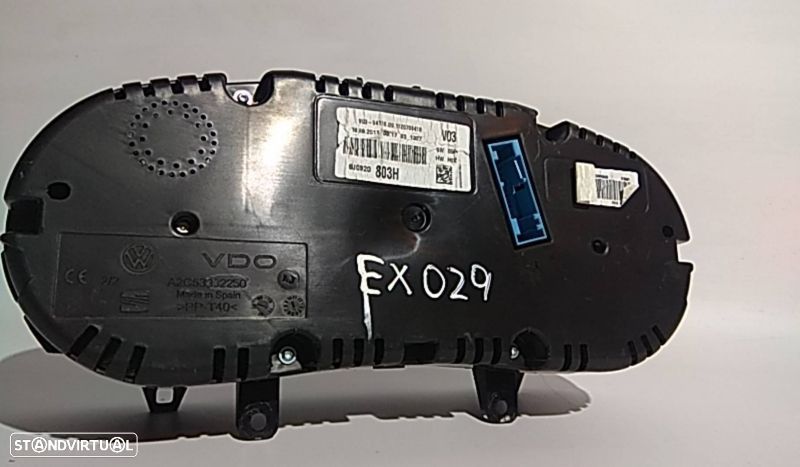 Quadrante / painel de instrumentos SEAT Ibiza IV (6J5, 6P1) - 3