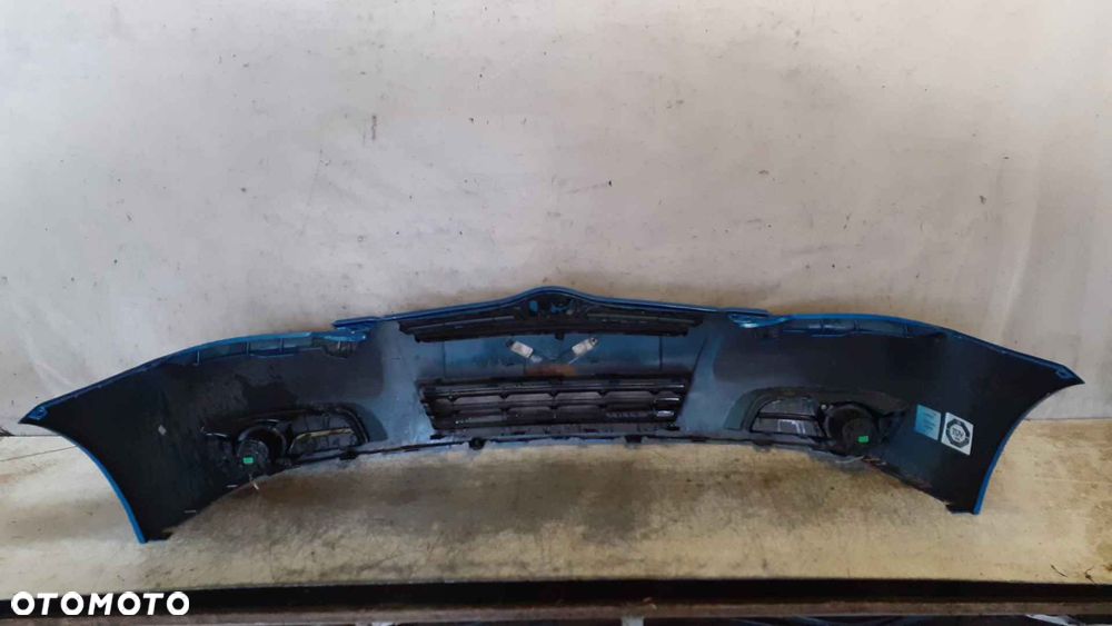 ^ ZDERZAK PRZÓD PRZEDNI DO TOYOTA COROLLA E12 LIFT FL 8P1 NIEBIESKI HALOGENY - 5