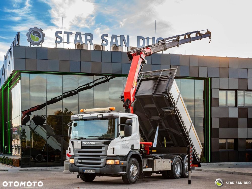 Scania P320 6x2 PALFINGER PK 20002 HDS Żuraw Wywrotka