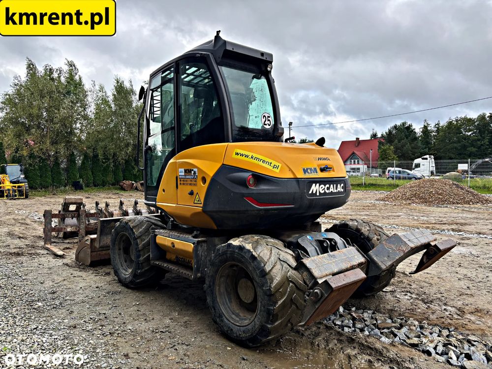 Mecalac 9 MWR KOPARKA KOŁOWA 2018R. MTH: 4086 | MECALAC 11 KOMATSU PW 98 TEREREX TW 95 110 WACKER NEUSON 100 YANMAR - 18
