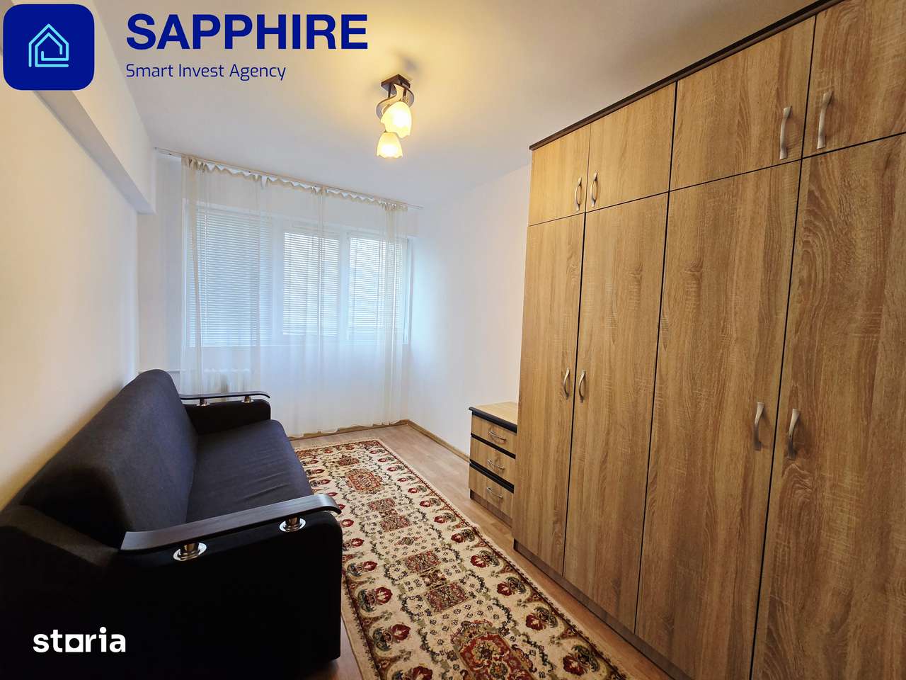 Apartament 3 camere metrou Iancului, bloc reabilitat, mobilat, utilat — fotografia 3