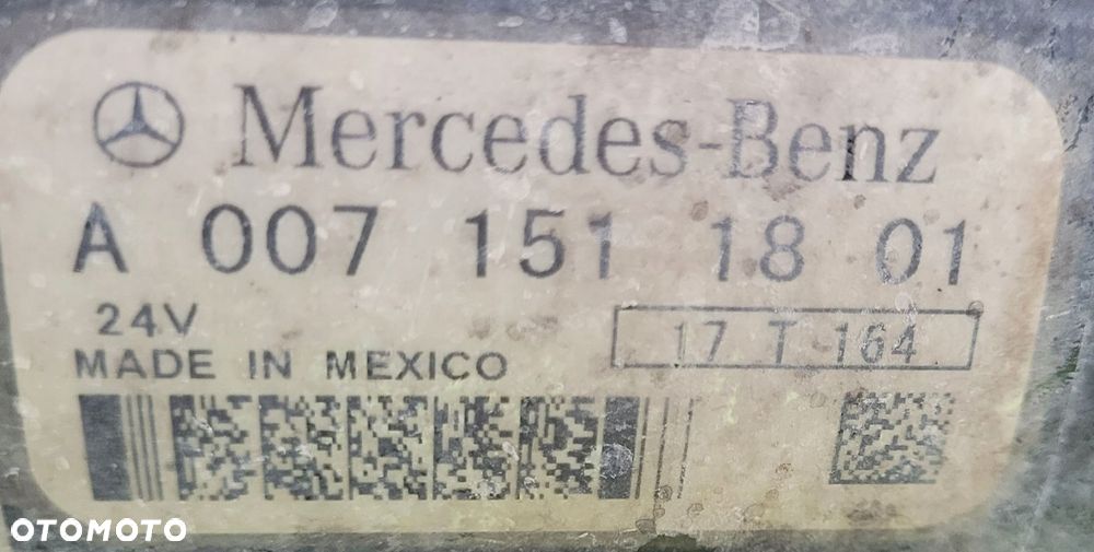 ROZRUSZNIK MERCEDES ACTROS MP4 EURO 6 A0071511801 - 2