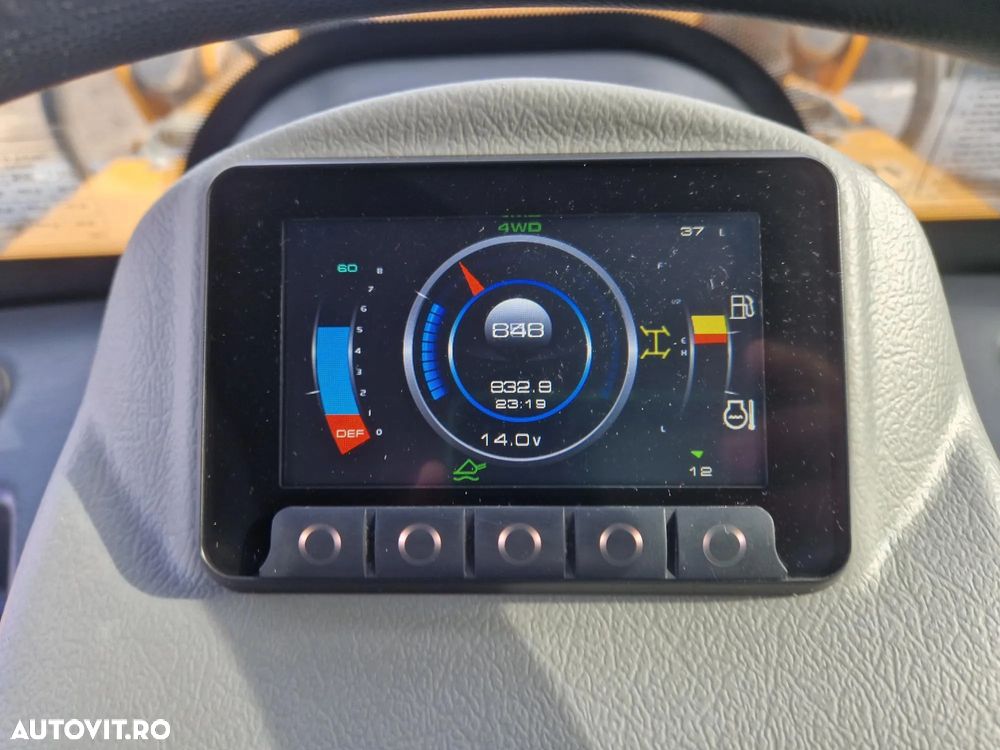 Altul CUKUROVA 888 STAGE V BULDOEXCAVATOR CU ROTI EGALE CUPA MULTIFUNCTIONALA FRUCI - 39