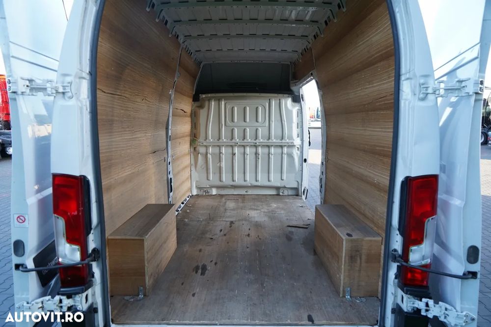 Iveco BOXER / 2.2 - 120 CP / L3H3 / AUTOUTILIZATOR DIN TABLĂ / 2022 / MANUAL / IMPORTAT - 12
