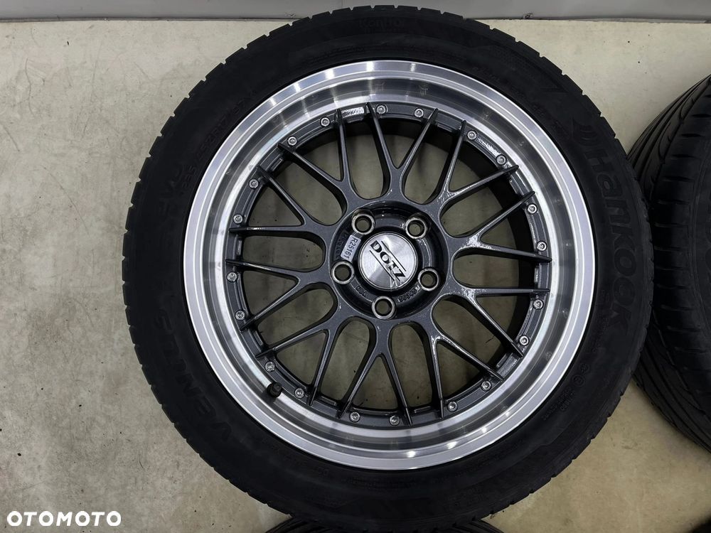 Felgi aluminiowe VW Volkswagen Audi Seat Skoda r17 cali 7,5jx17 ET48 5x112 DOTZ REVVO DARK polerowan - 2