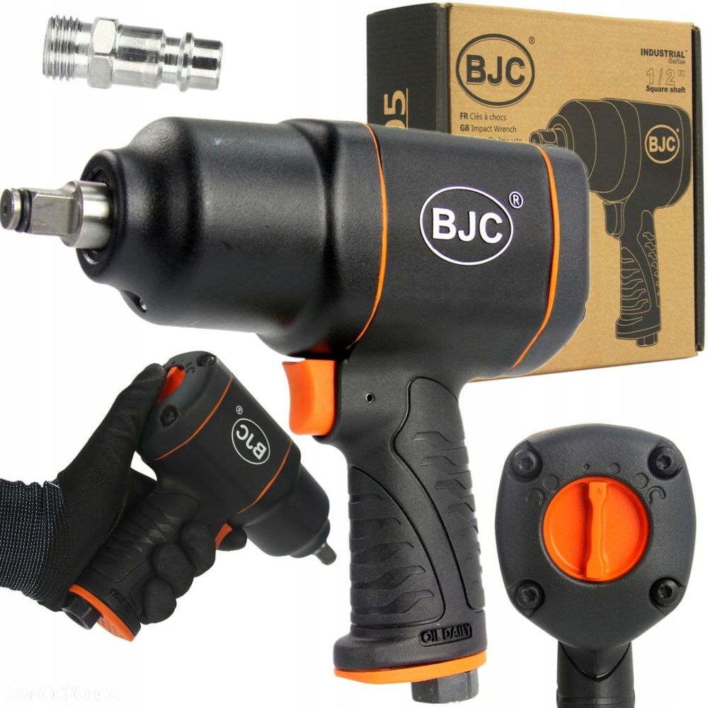 KLUCZ PNEUMATYCZNY UDAROWY DO KÓŁ 1/2" 3 STOPNIOWA REGULACJA 1550Nm BJC-105 - 14