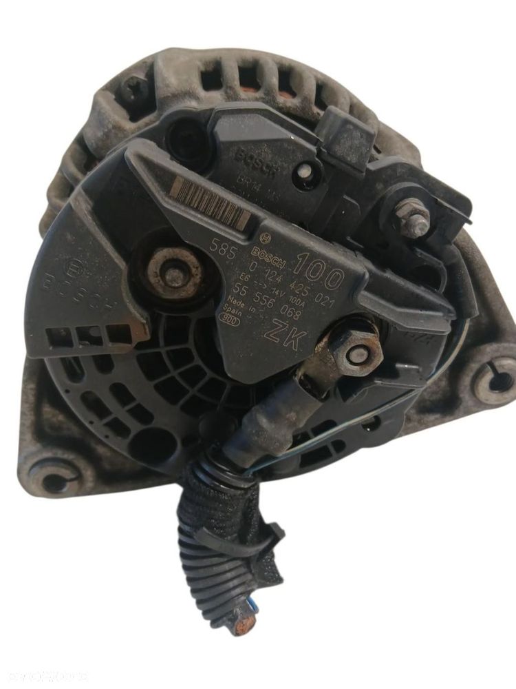 ALTERNATOR OPEL MERIVA A 1.4 55556068 0124425021 - 4