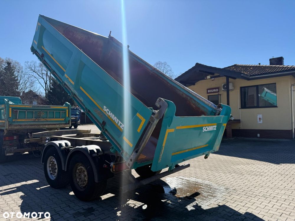 Schmitz Cargobull ZKI 18 przyczepa wywrotka tandem, plandeka, TOP! - 6