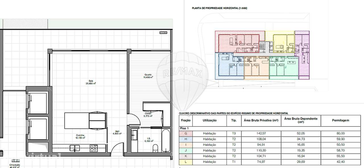 Apartamento T1 para venda - Grande imagem: 2/7