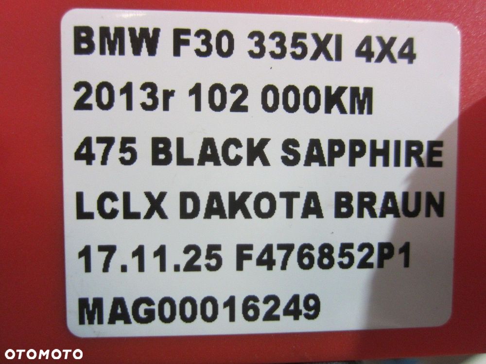 BMW F30 E82 E90 N55 306KM TURBOSPRĘŻARKA TURBO TURBINA 11657588995 7588995 - 13