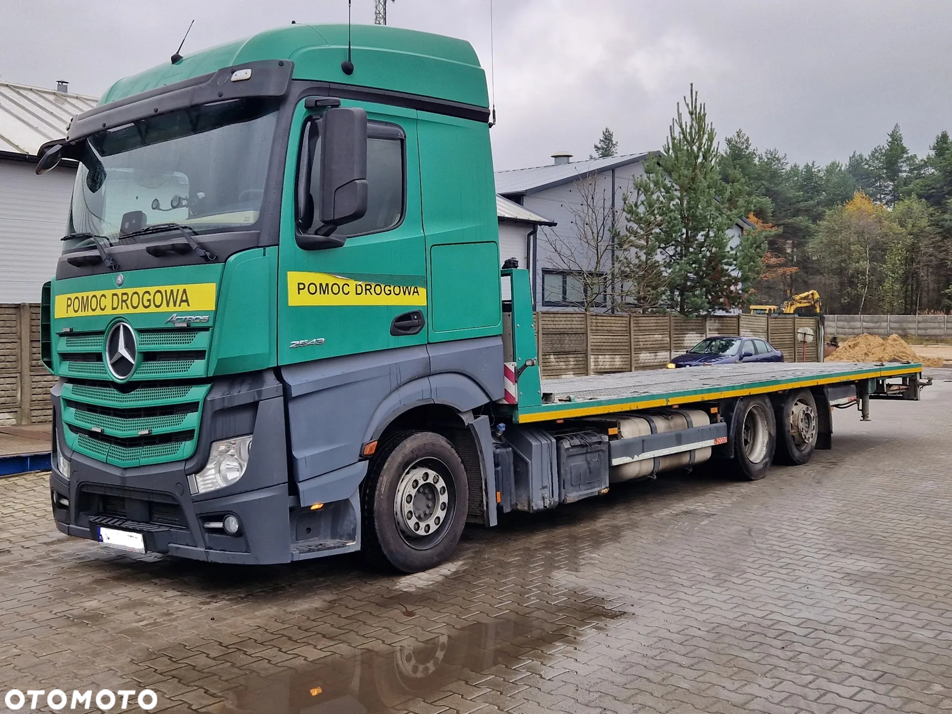 Mercedes-Benz Actros 2543 LAWETA POMOC DROGOWA NAJAZD HYDRAULICZNY 3-OSIE 6x2 - 2