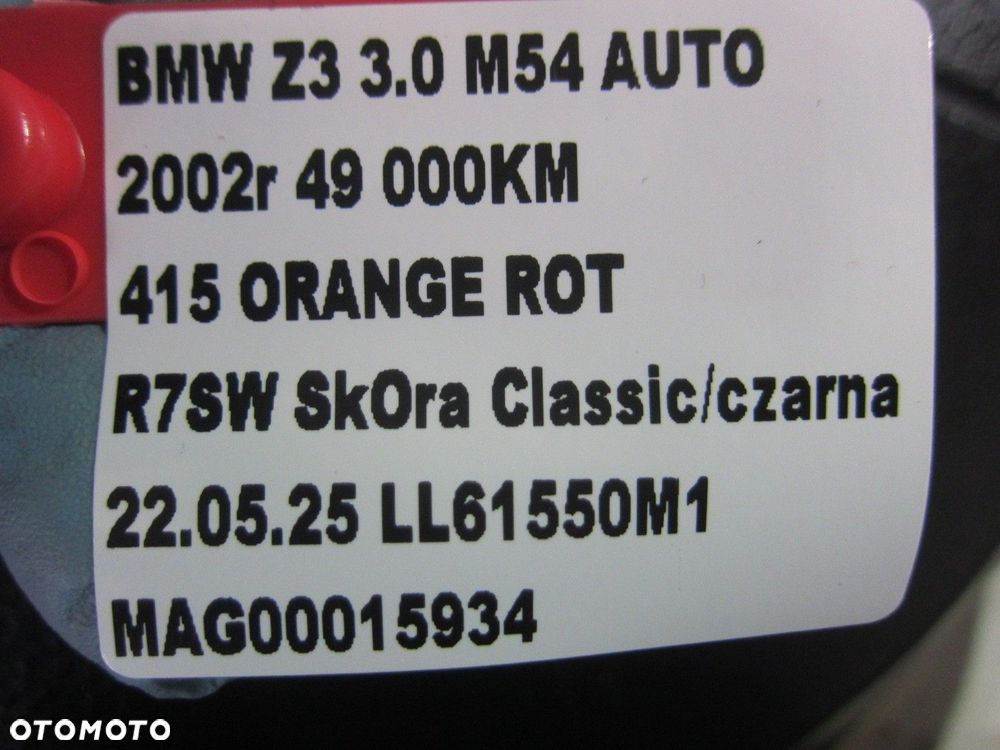 BMW E36 Z3 3.0 AIRBAG PODUSZKA POWIETRZNA MPAKIET 2229370 32342229370 - 6