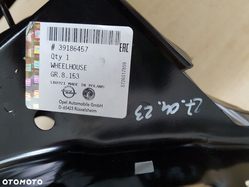 opel astra 5 k kopuła ćwiartka 39186457 - 4