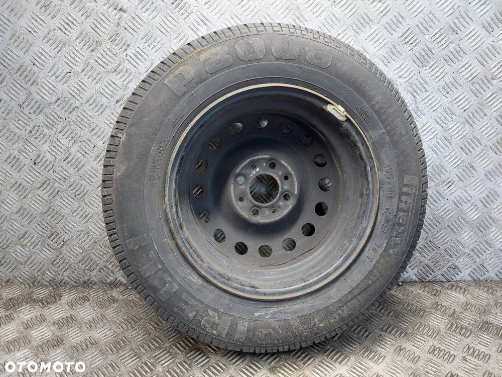 ORGANIZER WKŁAD BAGAŻNIKA + ZAPAS 4x98 5Jx13 155/80R13 FIAT PANDA II - 7