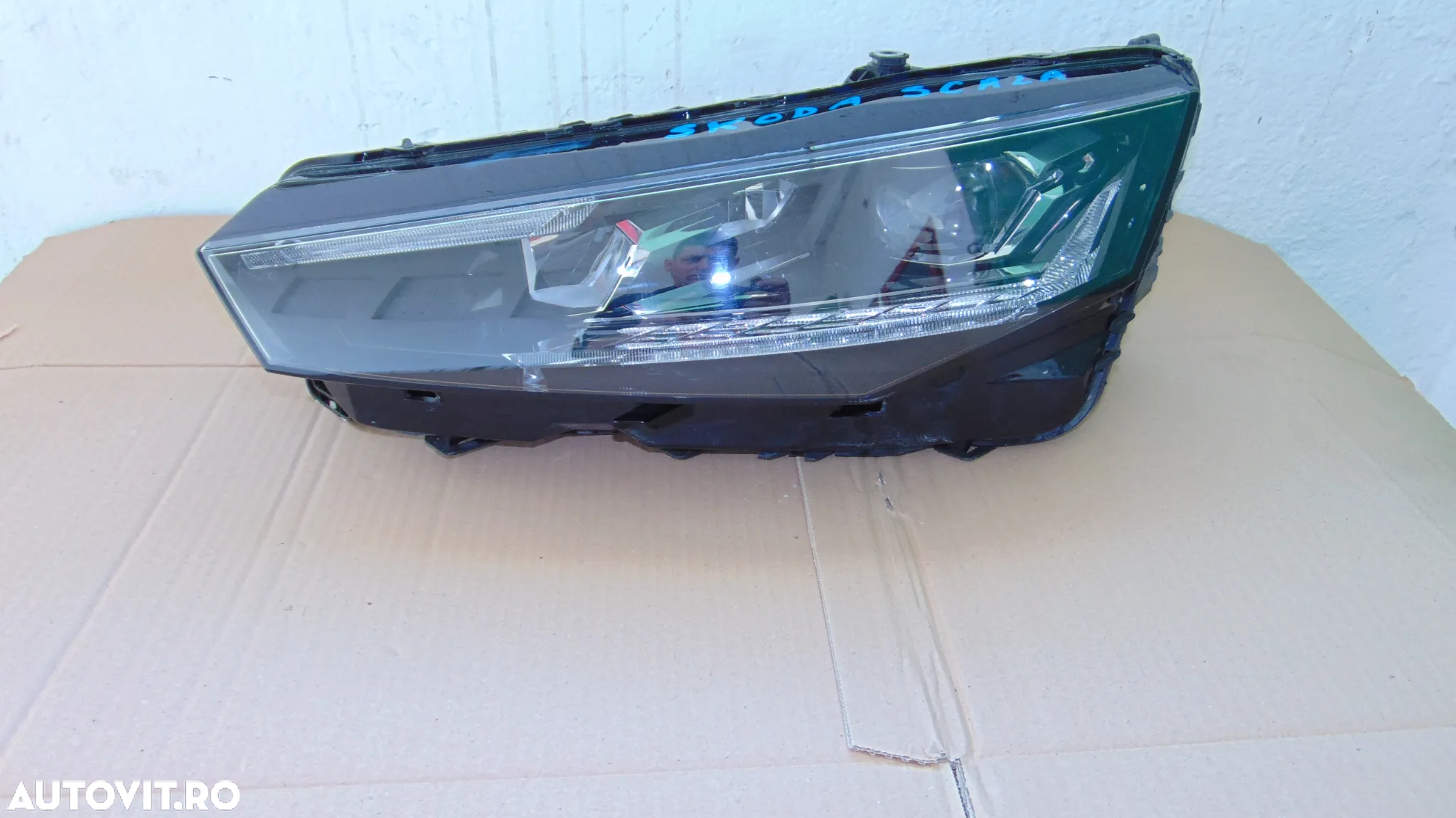 Far stanga full Led Skoda Scala an 2019 COD 655941015A - 3