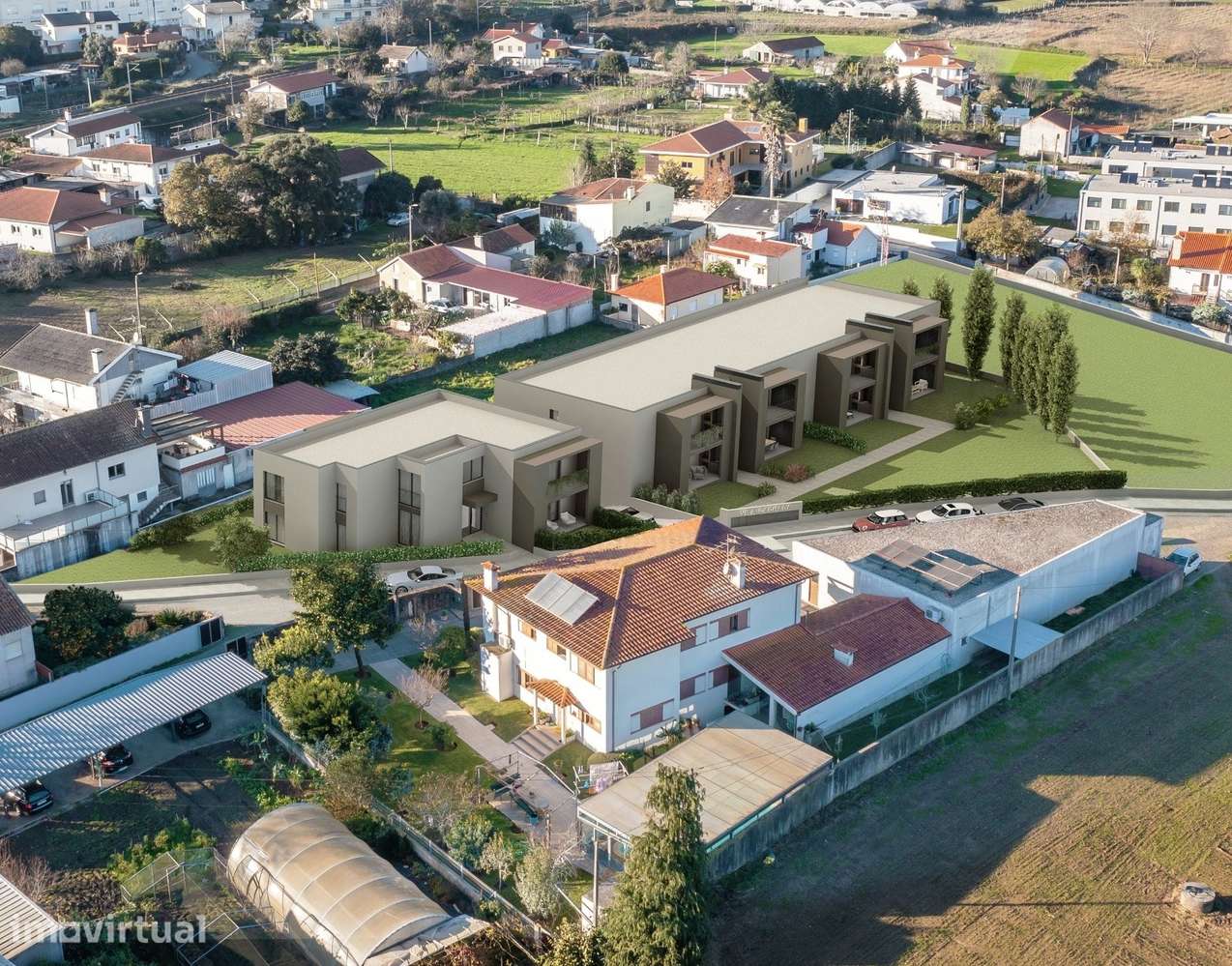 Apartamento T3, NOVO, c/ garagem fechada p/ 2 carros - Grande imagem: 3/14