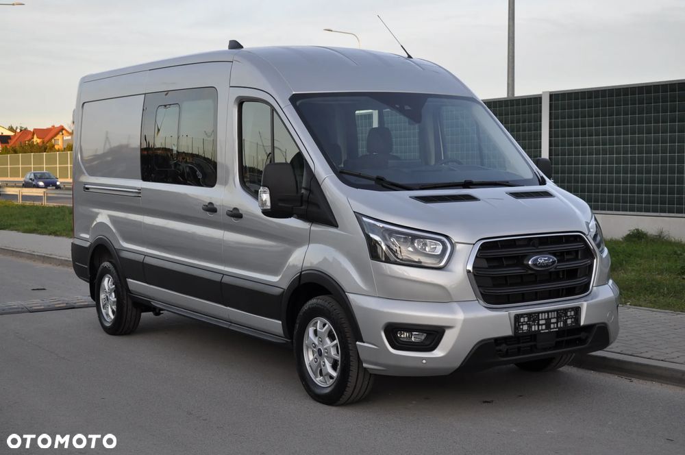 Ford TRANSIT DCIV MCA 2.0 New EcoBlue 170 KM A6 FWD Limited Brygadowy 6 osobowy 350 L3H2 Fabrycznie Nowy Dostępny od Ręki!!! - 2