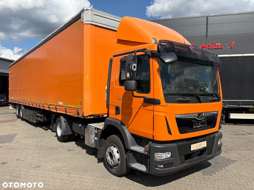 MAN TGM 15.290 + Naczepa 1 OSIOWA / DO NAUKI JAZDY / NAUKA JAZDY / TGS / TGL - 8