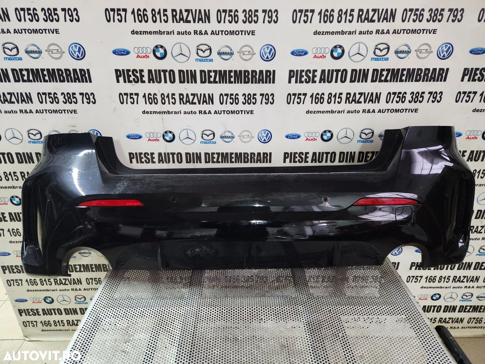 Bara Spate M Paket Bmw Seria 1 F40 Completa Cu Senzori De Parcare Mic Defect Reparabil La Fusta - D - 1