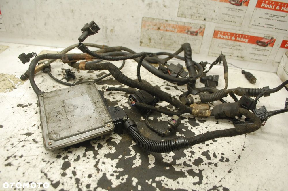 STEROWNIK SILNIKA + WIĄZKA 036906014M VW GOLF IV 1.4 16V SEAT SKODA - 2