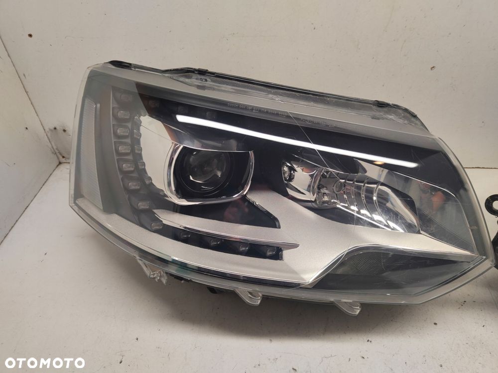 vw t5 xenon z led komplet lamp przednich 7e5941016, 7e5941017 - 4
