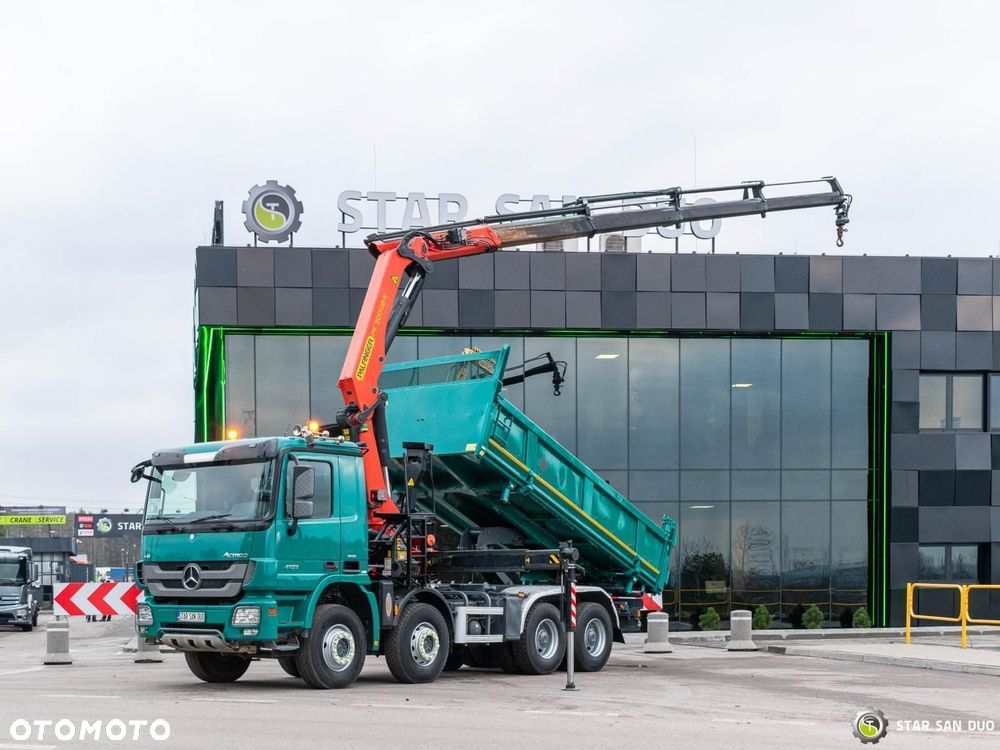 Mercedes-Benz ACTROS 4151 8x4 Palfinger PK 30002 K  HDS Żuraw Wywrotka - 2