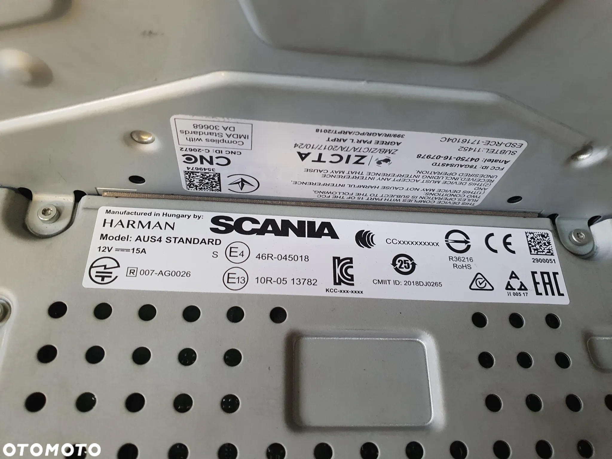 Radio nawigacja R S Scania 2783088 AUS4 - 3