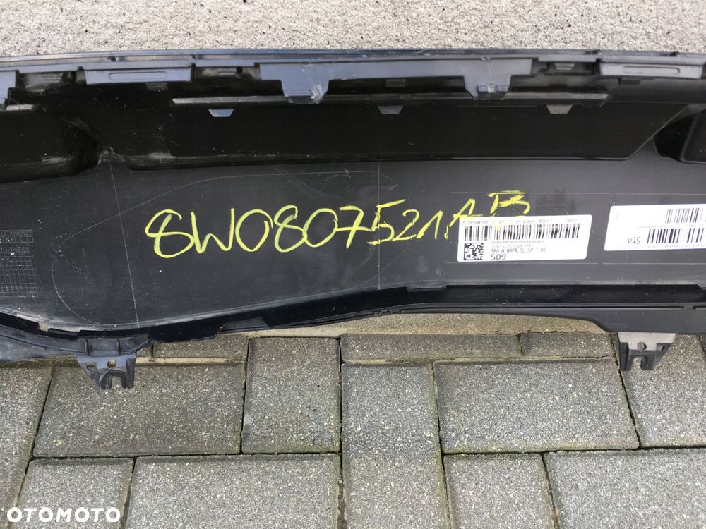 audi a4 b9 lift spoiler zderzaka tył 8w0807521ab - 5