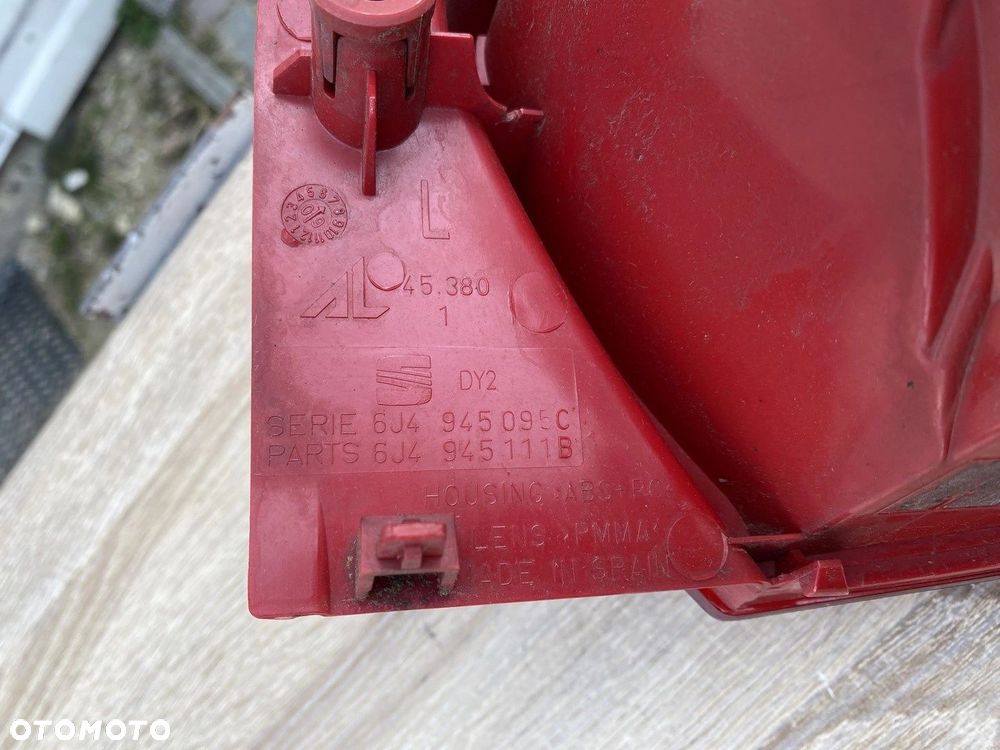 LAMPA TYŁ TYLNA LEWA SEAT IBIZA IV 6J4 08-12 5 DRZWI 6J4945095C - 6