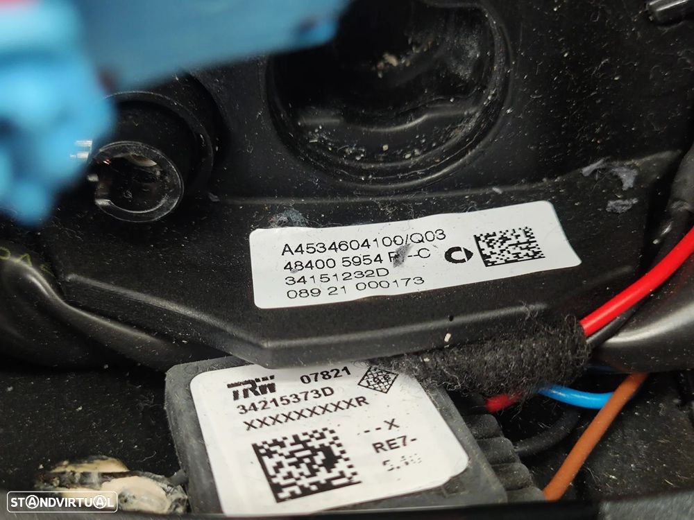 Volante Pele Original Smart Forfour EQ 453 - 8