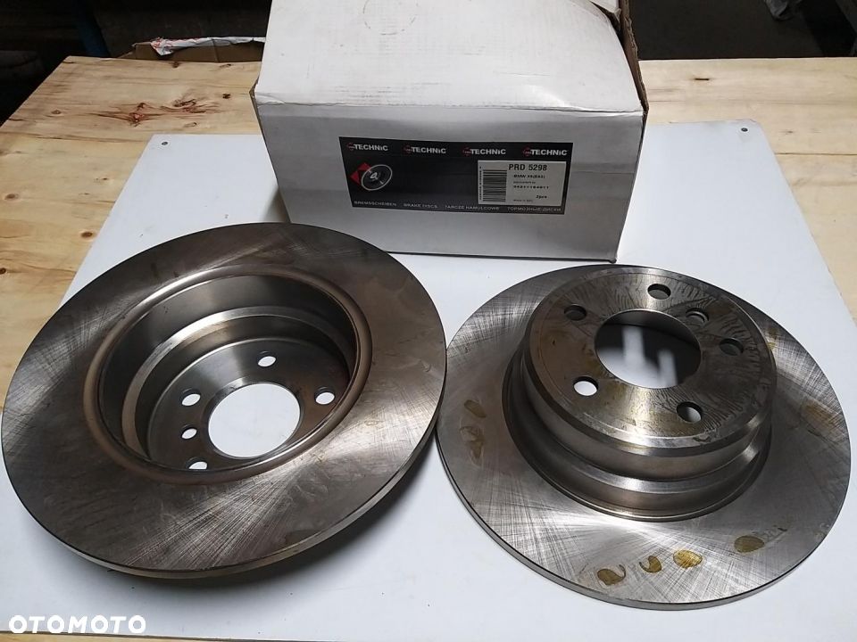 tarcza hamulcowa TARCZA HAMULC. 324X12 P 5-OTW BMW X5 00 -2006  TYŁ  kpl. PRD5298 - 1