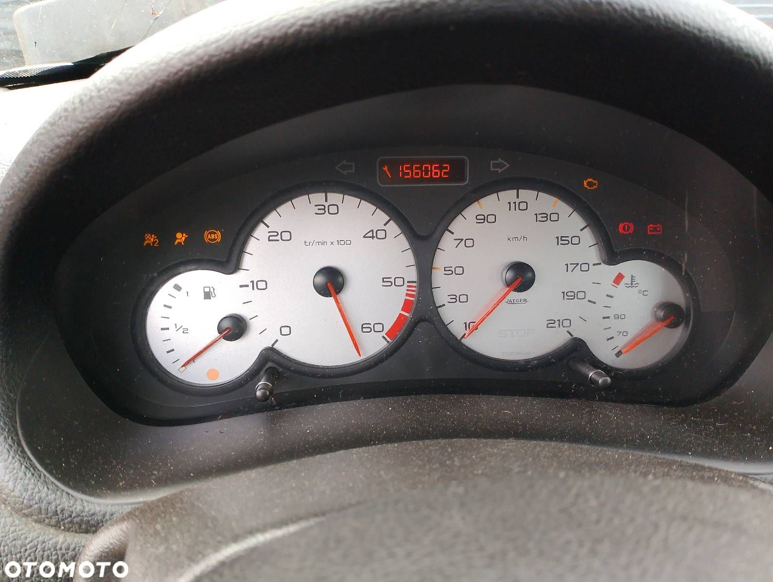 LICZNIK ZEGARY PEUGEOT 206 1.4 HDI 9651740280 - 5