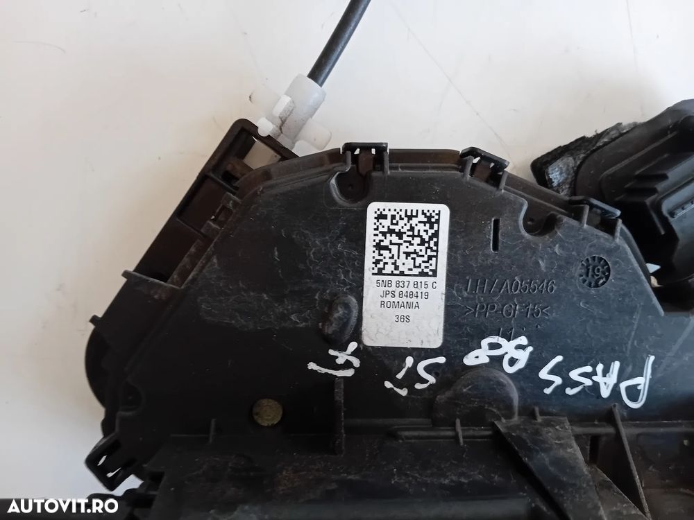 Broasca Blocator Incuietoare Usa Stanga Dreapta Fata Spate Vw Passat B8 2014-2020 Volan Stanga - 5